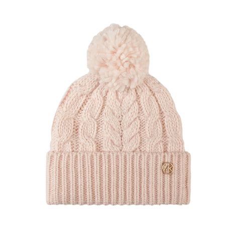 women's michael kors beanie|Michael Kors beanie with pom.